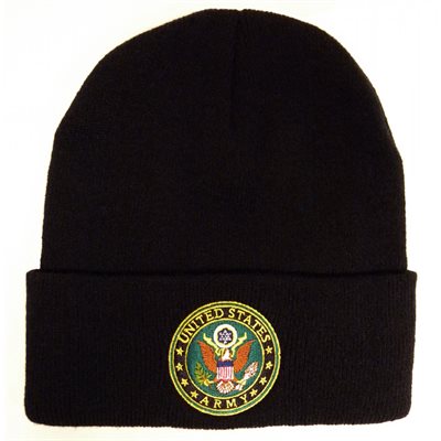 United States Army Watch Cap with Seal
