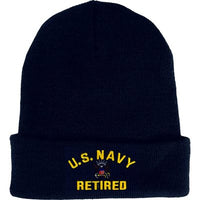 U.S Navy Retired Watch Cap
