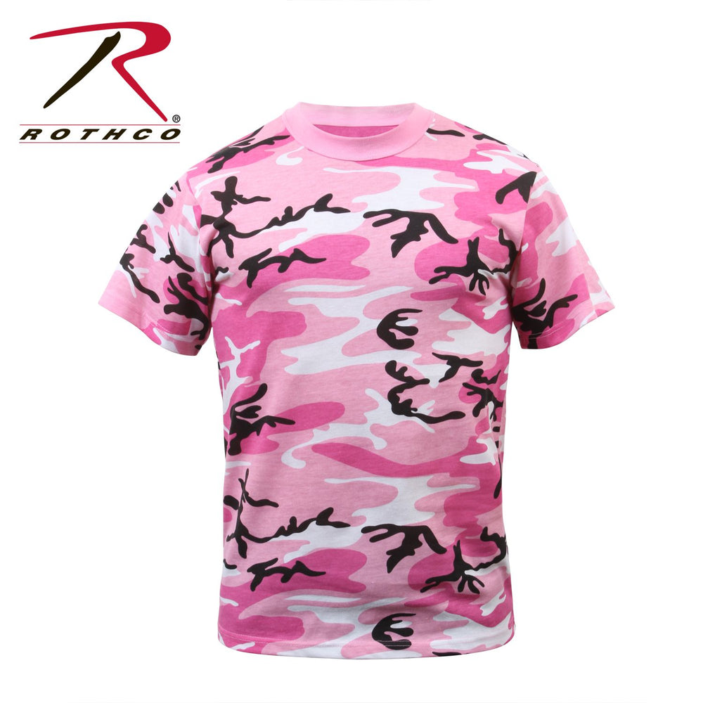 Pink Camouflage Tee
