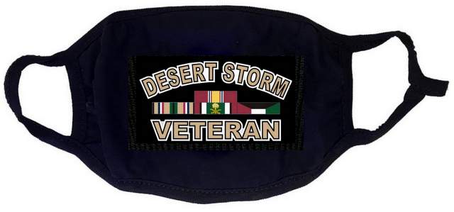 Desert Strom Veteran Face Mask