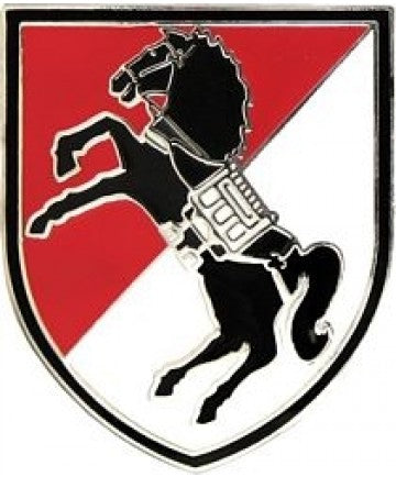 11th Armored Cavalry Regiment Support Pin-(1 inch)