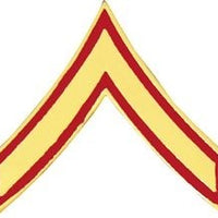 Marine Corps Private First Class (PFC / E-2) Rank Insignia Pin (5/8 inch)