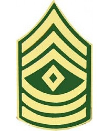 Army First Sergeant E-8 (1SGT) Pin (1 1/4 inch)