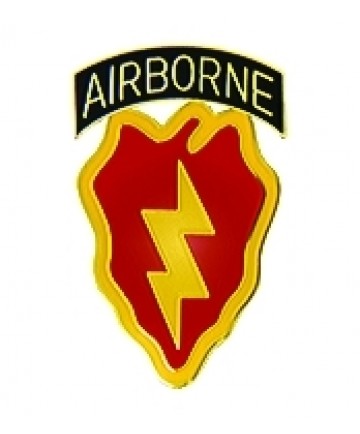 25th Infantry Division Airborne Pin (1 1/8 inch)