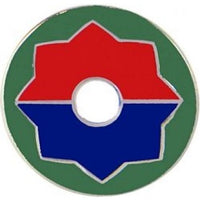 9th Infantry Division Pin - (7/8 inch)