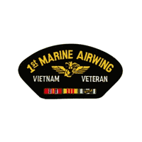 Vietnam -1st Marine Airwing Veteran Patch