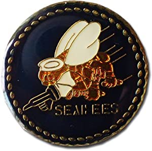 Seabees Lapel Pin-1 inch