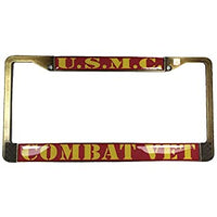 U.S. Marine Combat Vet License Plate Frame