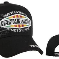 Vietnam Veteran Cap, Time Was Served ,Time To Honor