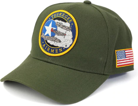 Tuskegee Airmen S61 Men's Cap O.D Green