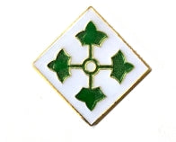 4th Infantry Pin