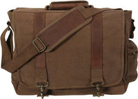 
              Vintage Military Pathfinder Canvas Messenger Shoulder Laptop Bag 9691 Rothco
            