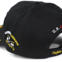 Buffalo Soldiers US Army Adjustable Cap Black