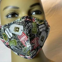 Army Dog Tag Protection Mask