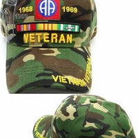 82nd Airborne Vietnam Veteran Camo Cap