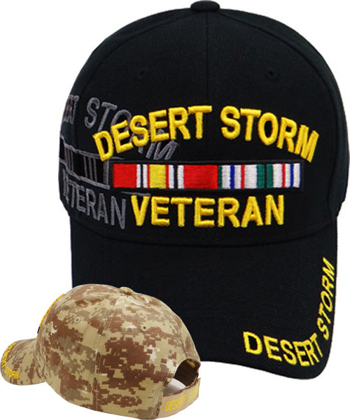 Desert Storm Veteran Ribbon Cap