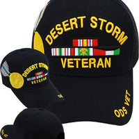 Desert Strom Veteran P.U. Leather Shadow Medal Cap