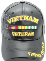 
              Vietnam Veteran  P.U Leather Cap
            