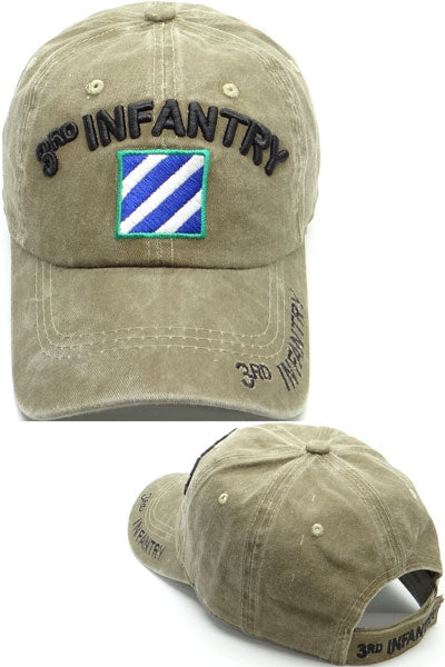 3rd Infantry Pigment Washed Ball Cap