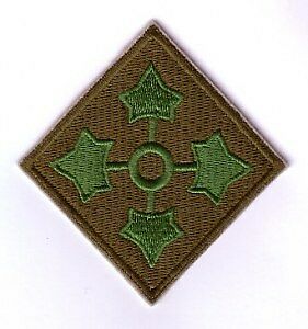 4th Infantry Division Patch