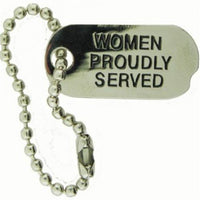 Women Proudly Served Lapel Pin