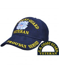U.S Coast Guard Veteran Proudly Served Cap
