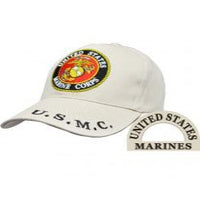 United States Marine Corp Khaki Corp Cap
