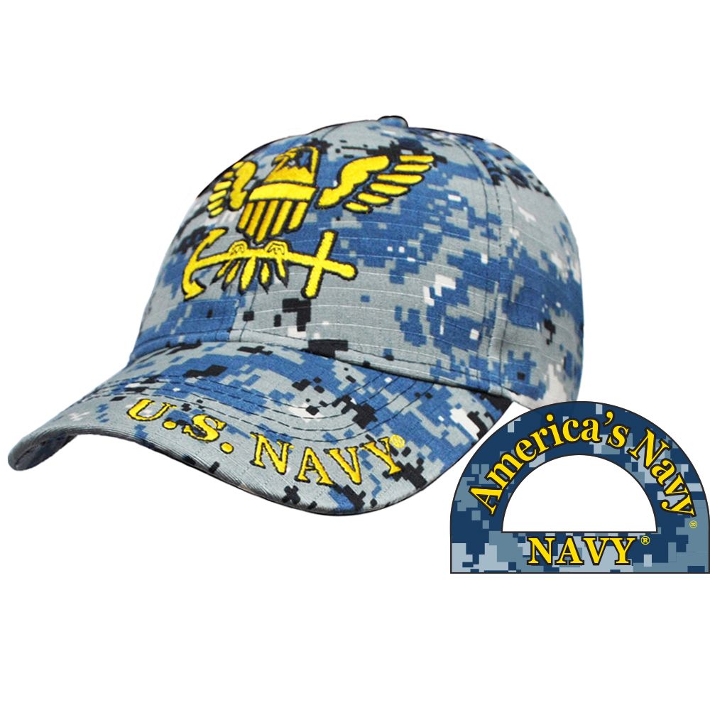 United States Navy Eagle Camouflage Cap
