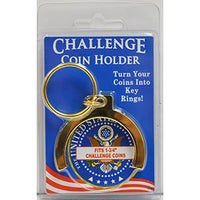 Challenge Coin Holder-Brass