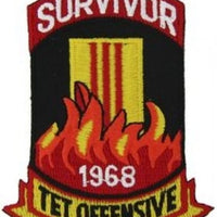 Survivor TET Offensive 1968 Small Patch - FL1098 (3 inch)