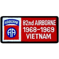 82nd Airborne Division Vietnam '68-'69 Small Patch - FL1157 (3 inch)