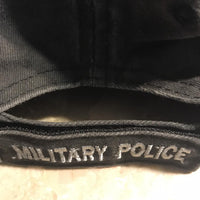 Military Police Black, Gray, subdued Cap