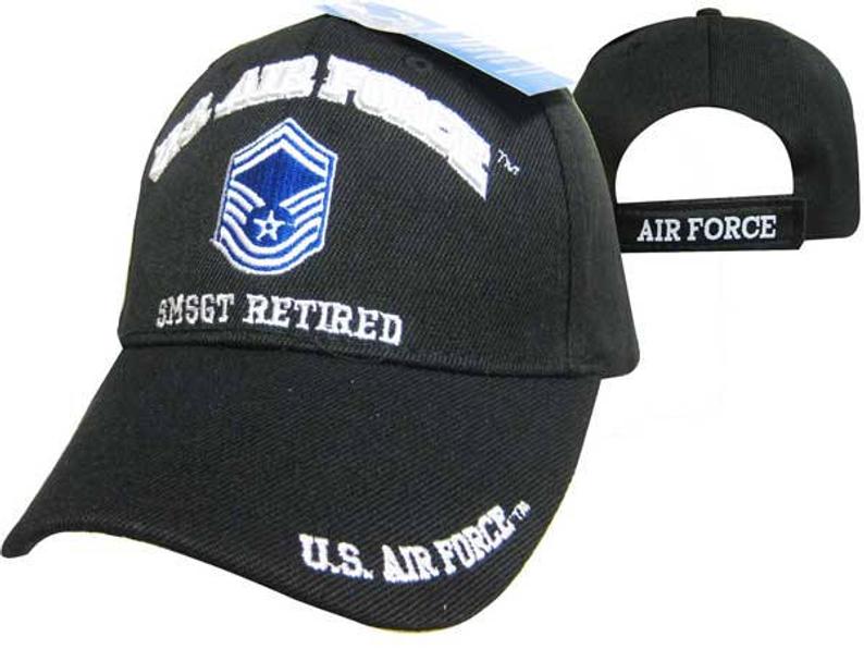 US. Air Force SMSGT Retired Cap