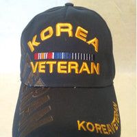 Korea Veteran Ribbon Black Shadow Cap