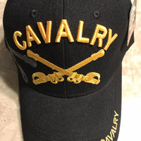 US Army Cavalry  Crosswords and Shadow Cap in black
