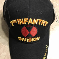 7th Infantry Division Cap-Hourglass