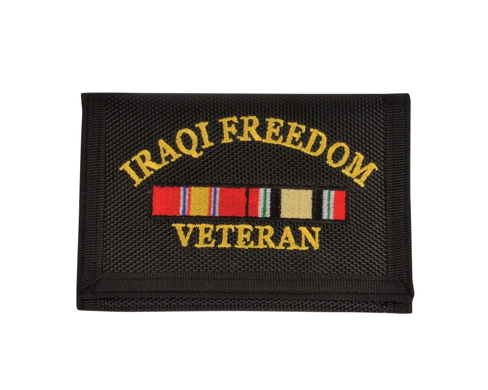 Iraqi Freedom Veteran Tri-fold  Wallet