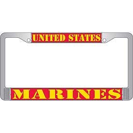 United States Marines License Plate Frame 6 X12