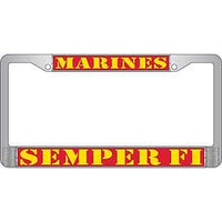 U.S.M.C Semper FI License Plate Frames (6X12)