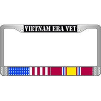 Vietnam Era Veteran Licence Plate Frame (Chrome)