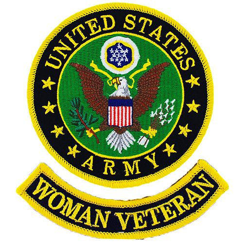 PATCH-ARMY,WOMAN VET