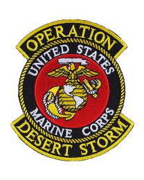 Operation Desert Storm Marine Corps Patch