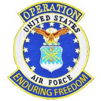 United States Air Force Operation Enduring Freedom Patch