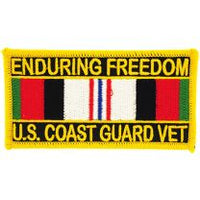 Enduring Freedom Coast Guard Vet Patch