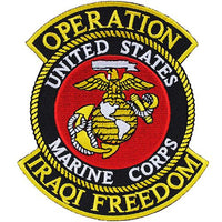 Operation Iraq Freedom United States Marine Corp Patch