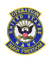 United States Navy Operation Iraqi Freedom Patch