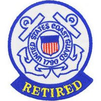 United States Coast Guard Retired Patch
