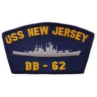 USS New Jersey BB-62 Patch