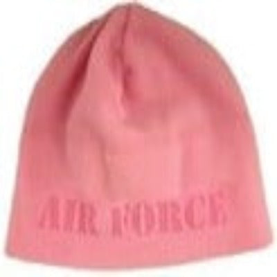 Pink Fleece Air Force Beanie