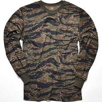 Tiger Stripe Camo Long Sleeve Tee Shirt